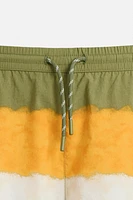 MAILLOT DE BAIN MOYEN IMPRIMÉ TIE & DYE