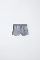 3-6 ANS/ LOT DE TROIS BOXERS ÉTIQUETTE