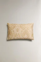 PAISLEY PRINT SATEEN PILLOWCASE
