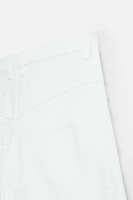 OVERSIZED FIT DENIM BERMUDA SHORTS