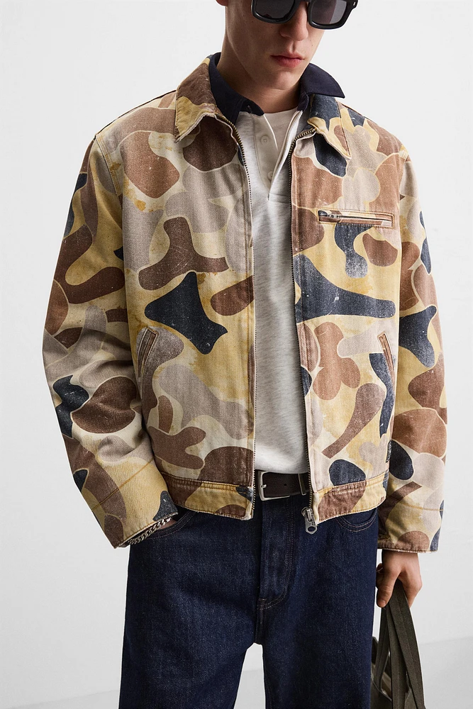 ABSTRACT PRINT JACKET