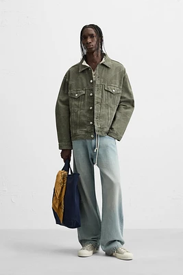 WASHED DENIM JACKET