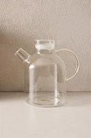 BOROSILICATE GLASS PITCHER WITH LID