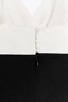 CUT OUT MIDI DRESS
