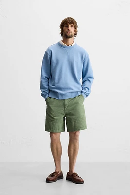 SWEAT DÉLAVÉ CREW NECK