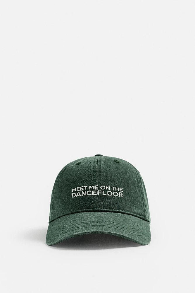 CASQUETTE DÉLAVÉE BRODÉE