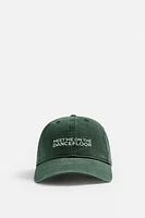 CASQUETTE DÉLAVÉE BRODÉE