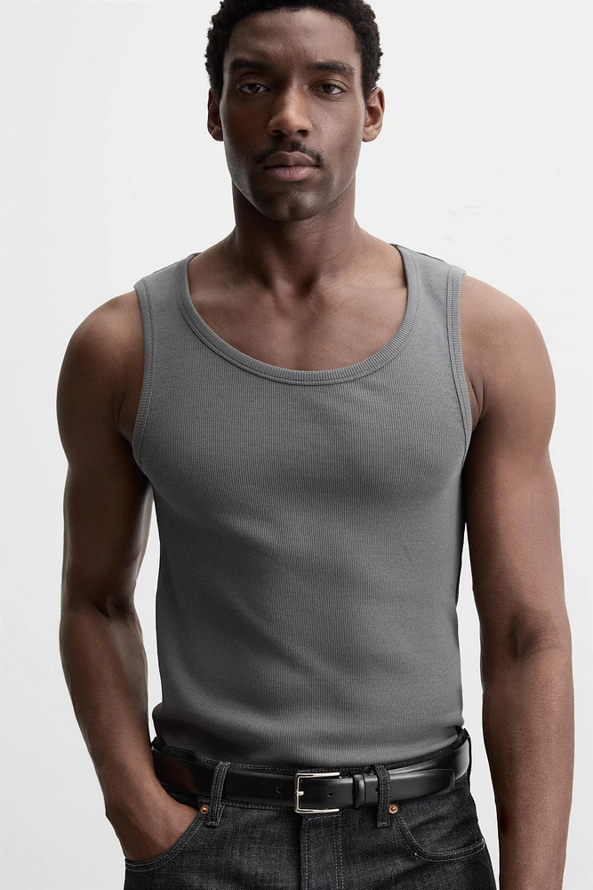 BASIC RIB TANK TOP