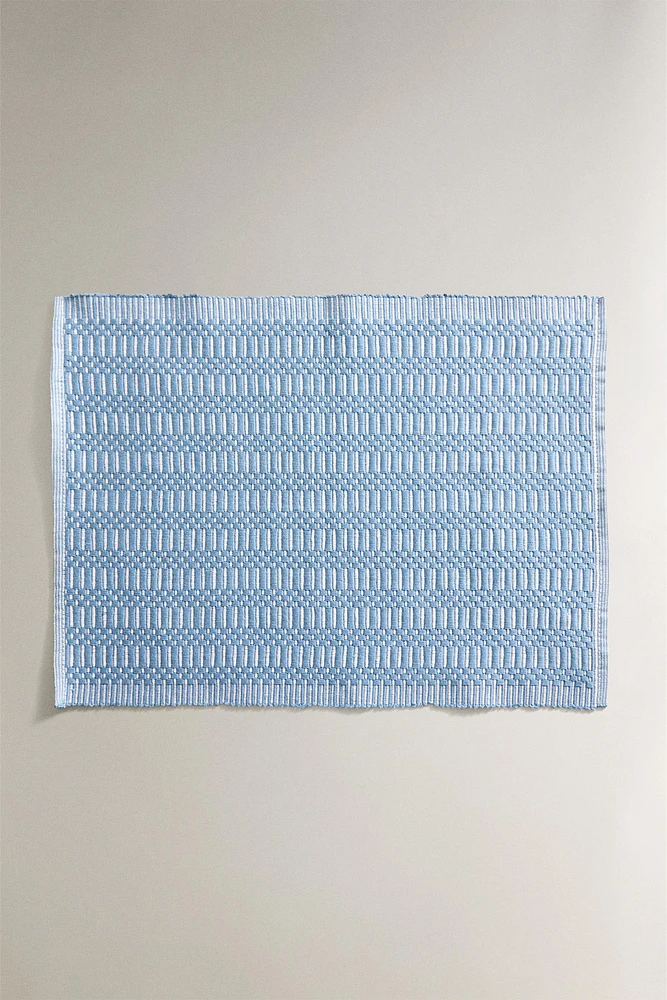 SET DE TABLE GÉOMÉTRIQUE (LOT DE 2)