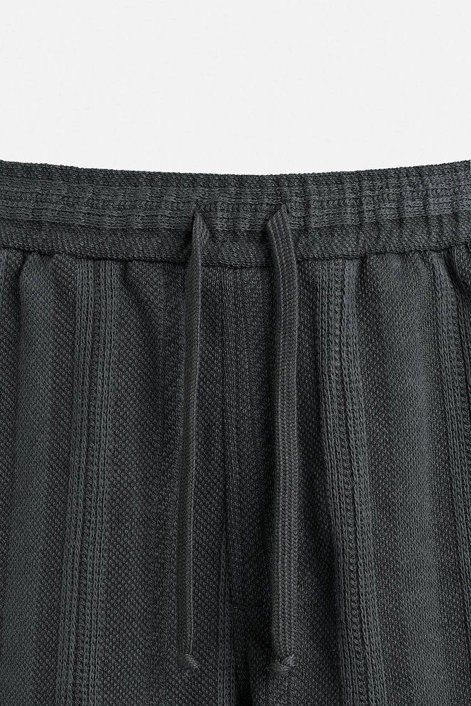 BERMUDA STRUCTURÉ JACQUARD