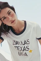 FLAME TEXT T-SHIRT