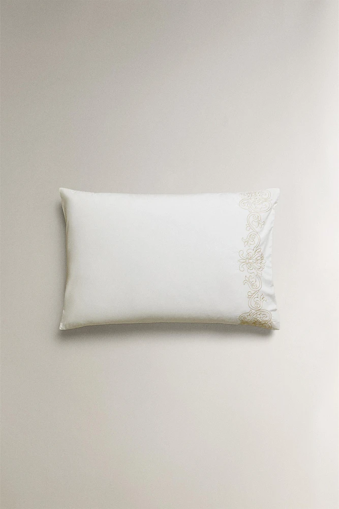 EMBROIDERED PILLOWCASE
