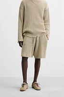 BERMUDA RELAXED FIT CANALÉ