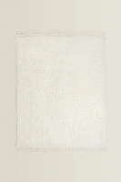 RECTANGULAR TEXTURED COTTON AREA RUG