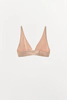 SEAMLESS TRIANGLE BRALETTE