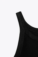RIB CROP TOP