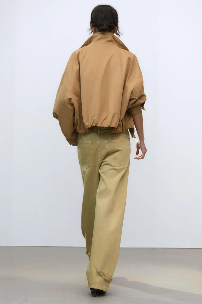 BALLOON PANTS WITH BELT LOOPS