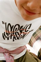 T-SHIRT À IMPRIMÉ GRAFFITI
