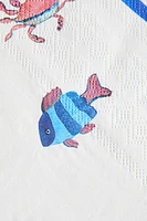 LOT 20 SERVIETTES DE TABLE PAPIER POISSONS