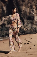 PRINTED CROP TOP