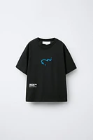 GRAFFITI TEXT T-SHIRT