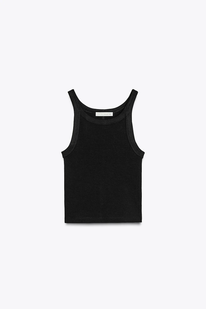 RIB CROP TOP