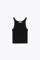 RIB CROP TOP