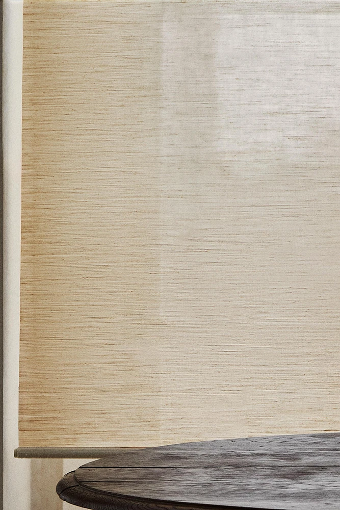 CURTAIN | MEDIUM OPACITY JUTE RETRACTABLE BLIND