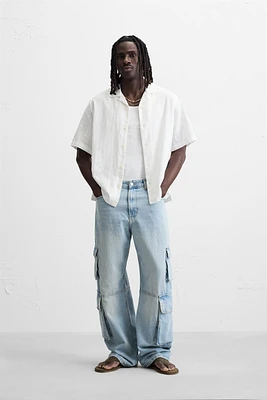 JACQUARD STRIPED SHIRT