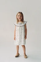 EMBROIDERED DRESS