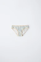 AGES 2-6/ SIX-PACK OF DAISY PRINT BRIEFS