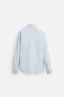 CHEMISE À TEXTURE AVEC RAYURES