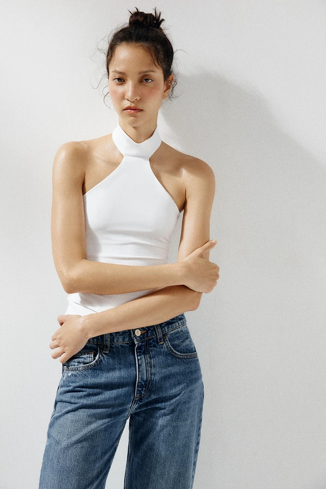 TOP HALTER POLYAMIDE