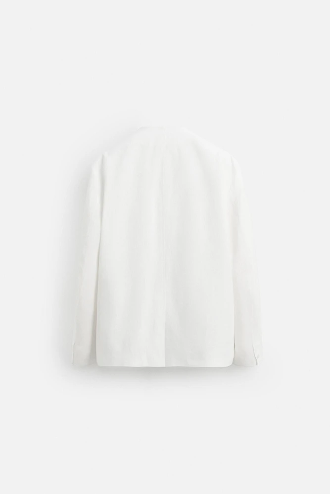 BLAZER COSTUME 100 % LIN