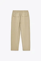 PANTALON À TAILLE ÉLASTIQUE