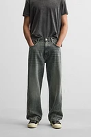 BAGGY FIT JEANS WITH SEAMS