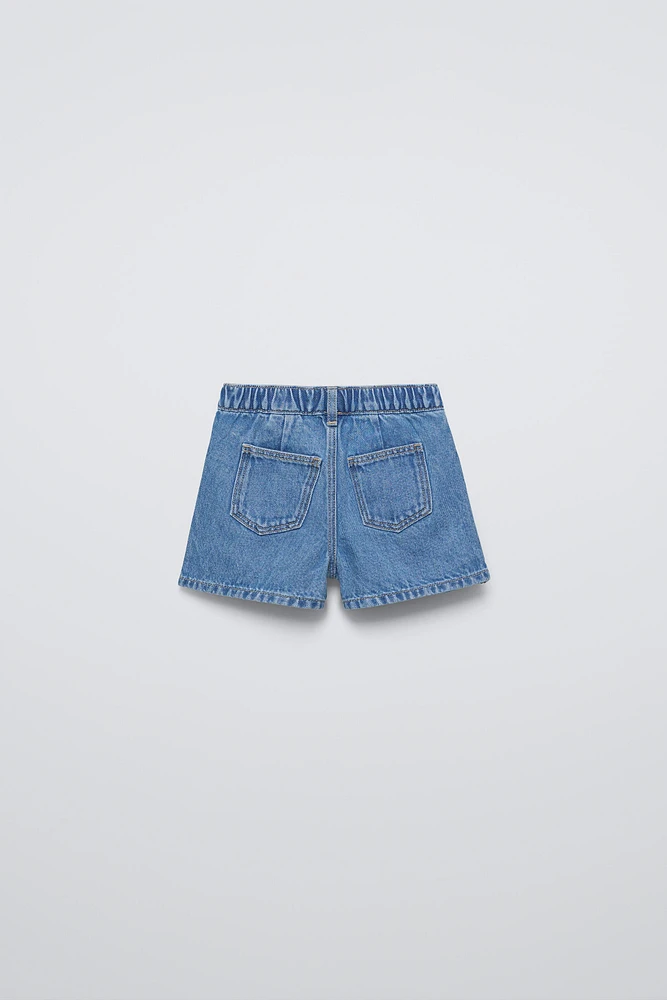 DENIM SKORT