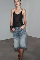 ZW COLLECTION DENIM BERMUDA SHORTS