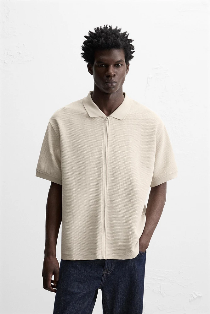 VESTE STRUCTURÉE À ZIP