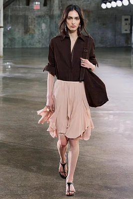 ZW COLLECTION RUFFLED SKIRT