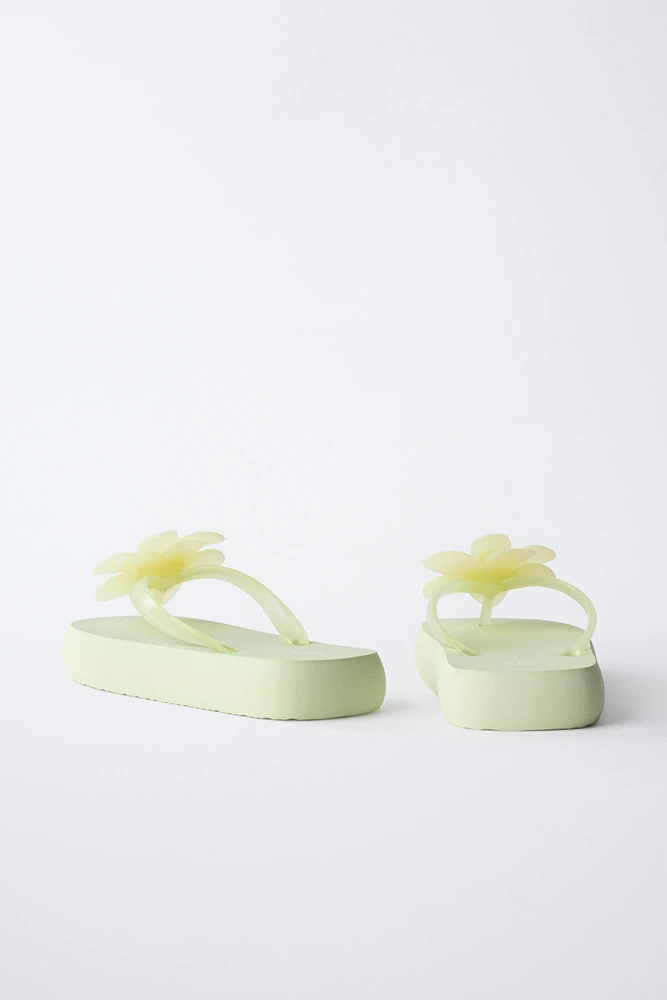3D FLOWER POOL SLIDES