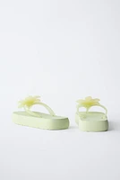 3D FLOWER POOL SLIDES