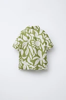 LEAF PRINT SHIRT
