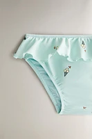 BAS DE MAILLOT BAIN PLAGE ENFANT VOLANT GLACES