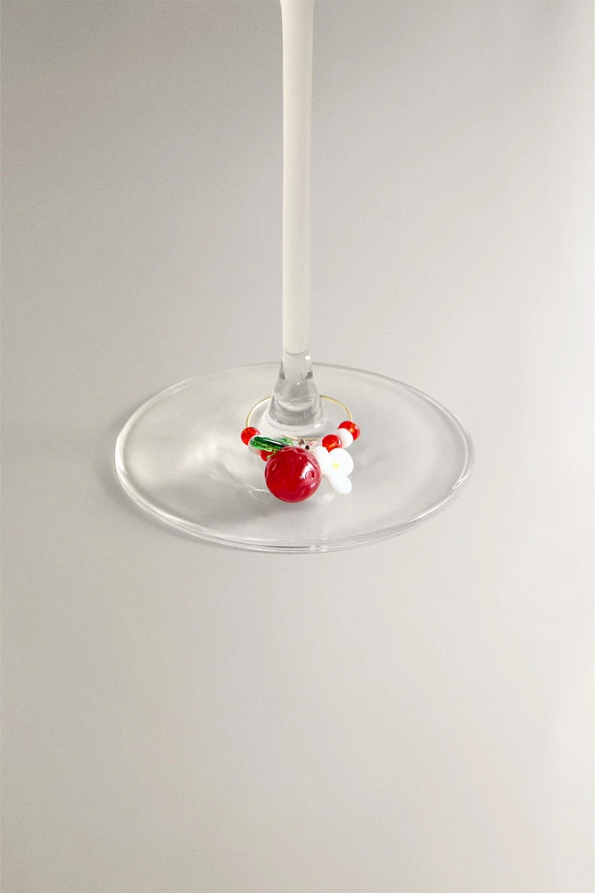 SET OF PICNIC GLASS CHARMS (SET OF 6)