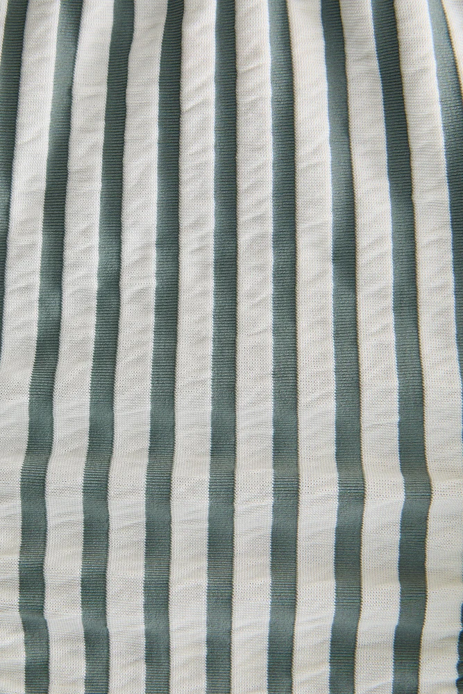 CHILDREN’S STRIPED RUFFLED BEACH BIKINI BOTTOMS