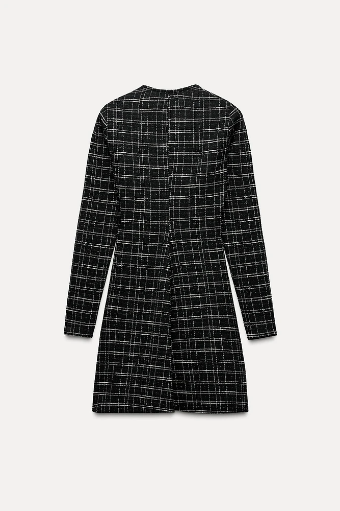 PLAID SKATER DRESS