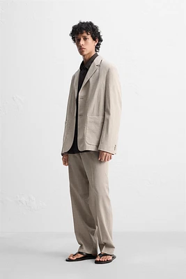 PANTALON DE COSTUME 100 % LAINE
