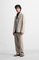 100% WOOL SUIT PANTS