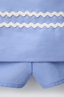 JUPE-SHORT ONDULINE